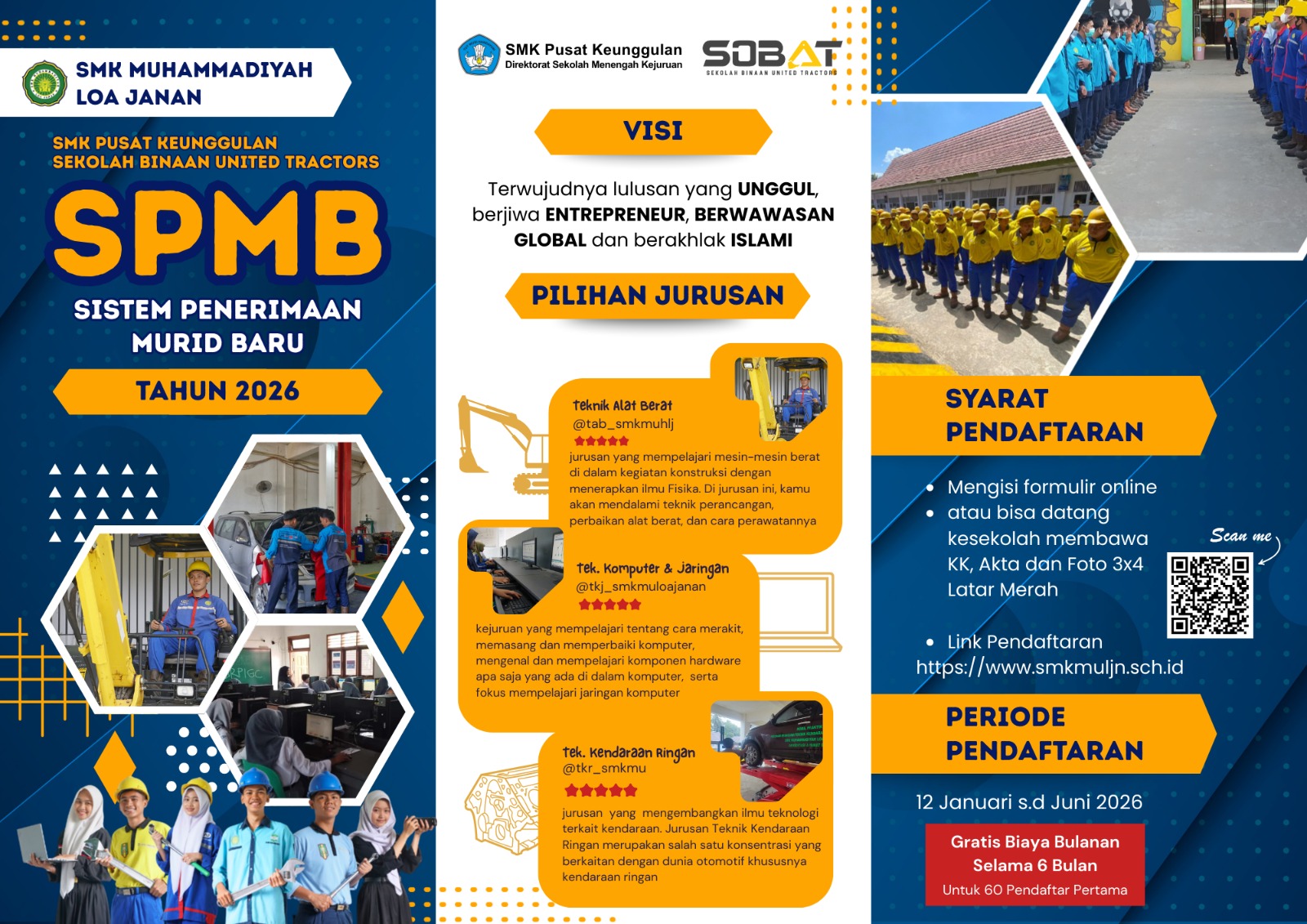 Ayo Segera daftarkan diri mu